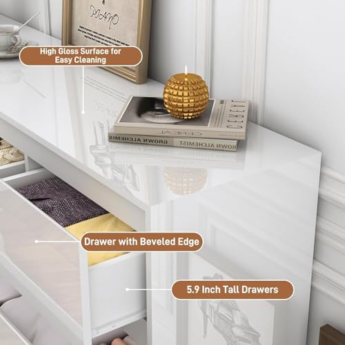 White Malm Dresser for Bedroom