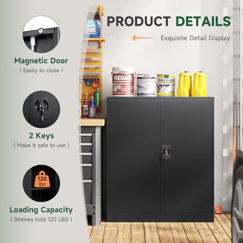 Metal Storage Cabinets with Lock Door
