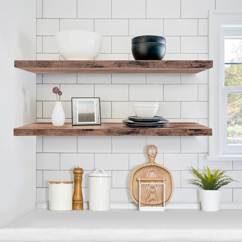 Floating Shelves for Wall Storage (2 Count)