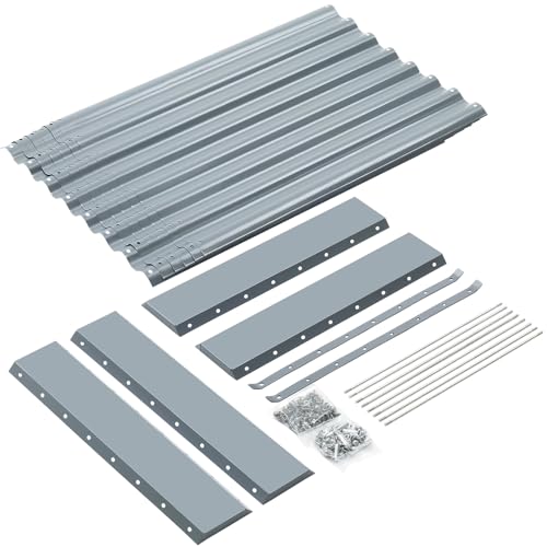 6×3×2ft Galvanized Raised Garden Bed