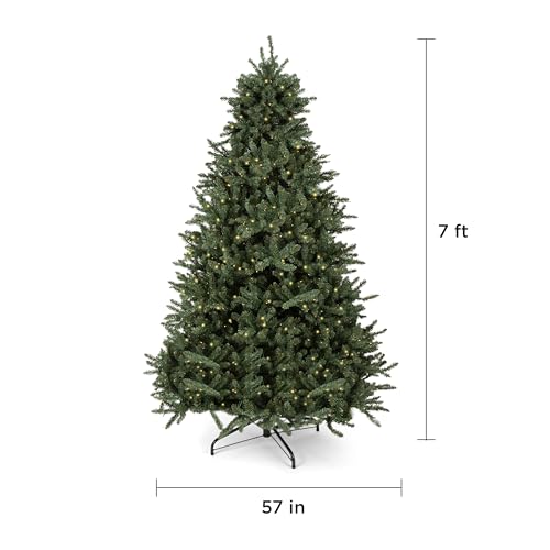 7 ft Pre Lit Blue Spruce Christmas Tree