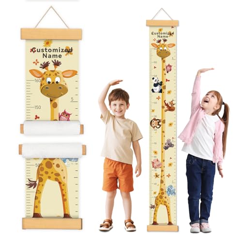 Customize Name Growth Chart Wall