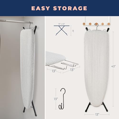 Ironing Board with Iron Rest