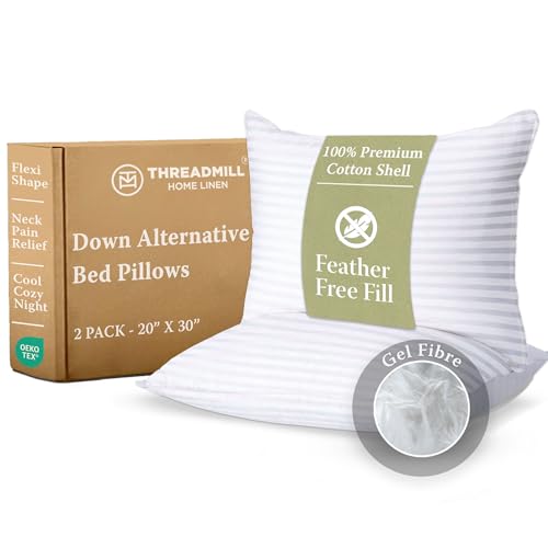 Bed Pillows Queen Size Set of 2 (2 Count)