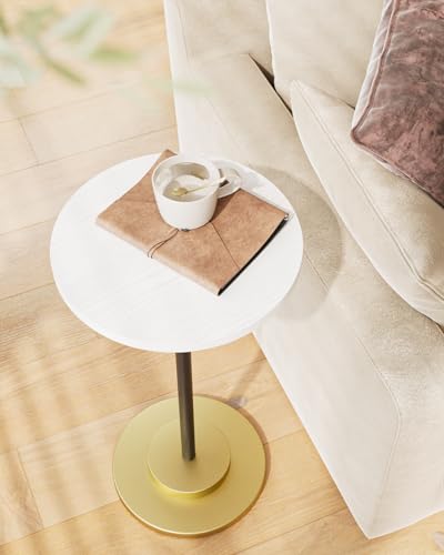Drink Table Round Side Table for Small Spaces