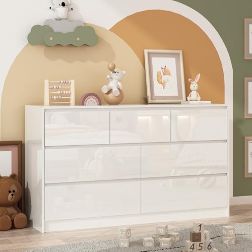 White Malm Dresser for Bedroom