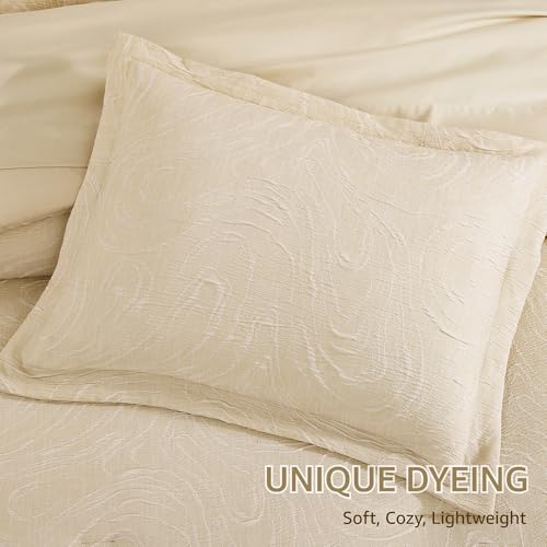Queen Comforter Set 7 Pieces Birch Marble Bed in a Bag