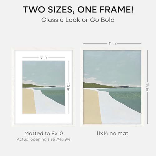 11x14 White Oak Picture Frame