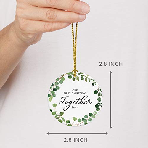 Custom Year Round Ceramic Porcelain Christmas Tree Ornament Keepsake Collectible Gift