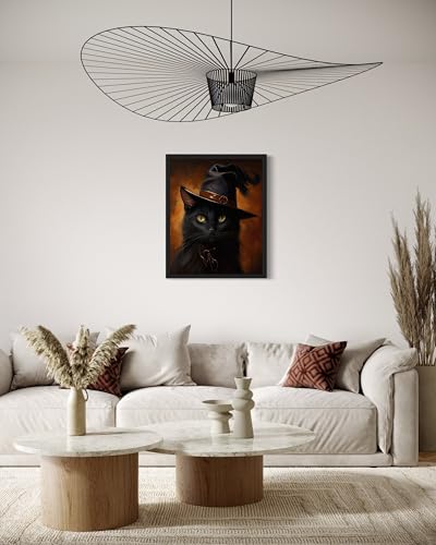 Witch Cat Poster Art Print