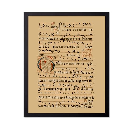 Vintage Hymnal Poster