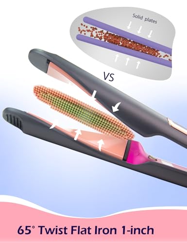 Pro Twist Ceramic Flat Iron 1 Inch