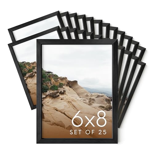 6x8 Black Metal Picture Frames