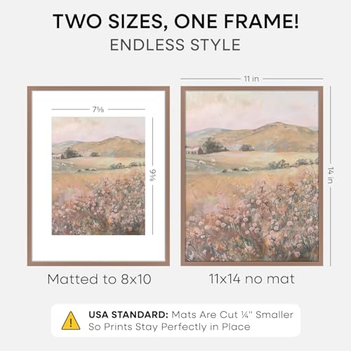 11x14 Mocha Picture Frame (2 Count)