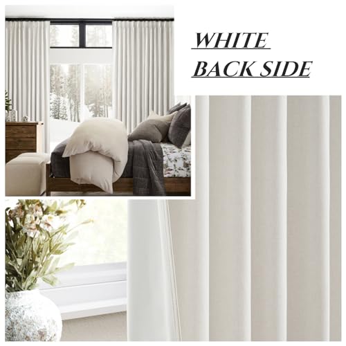 Extra Long Floor to Ceiling 132 Inch Viral Curtains for Living Room