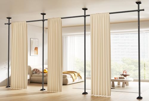 Room Divider Curtain Rod 4
