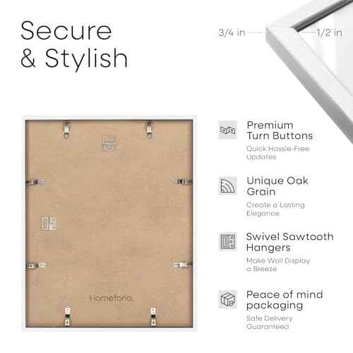 15x18 Black Oak Diploma Frame (2 Count)
