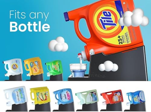 Liquid Laundry Detergent Holder Stand with Drip Tray