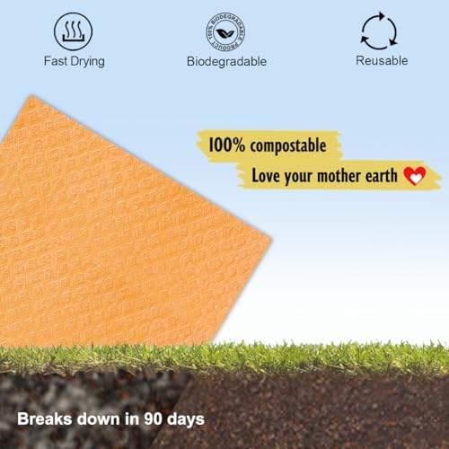 Swedish Dishcloths for Kitchen (6 Count)