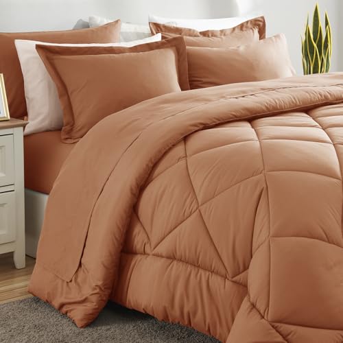 Full Comforter Set 82"x86" Pumpkin