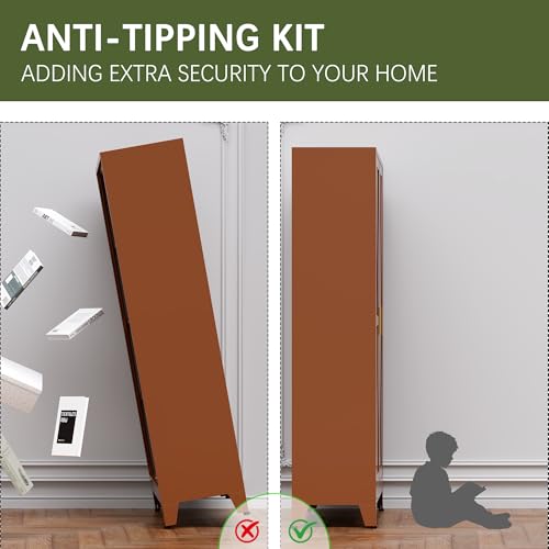 5 Tier Metal Kitchen Storage Cabinets