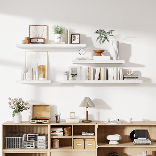 24 Inch Floating Shelves (2 Count)