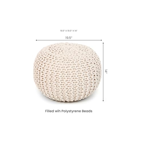 Round Pouf Ottoman