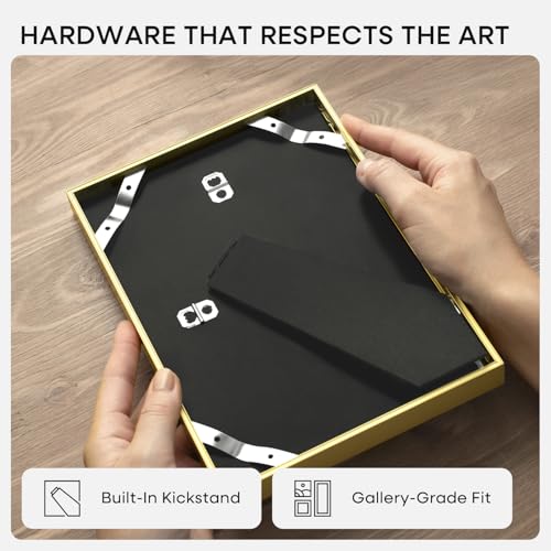 8.5x11 Gold Picture Frame