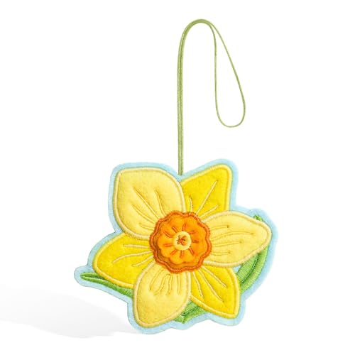 Everyday Handmade Yellow Flower HeartFelt Charm Card