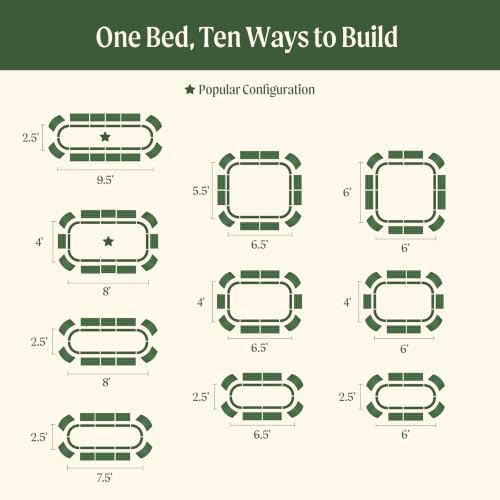 32" Extra Tall Raised Garden Bed Kits
