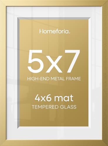 5x7 Gold Picture Frame