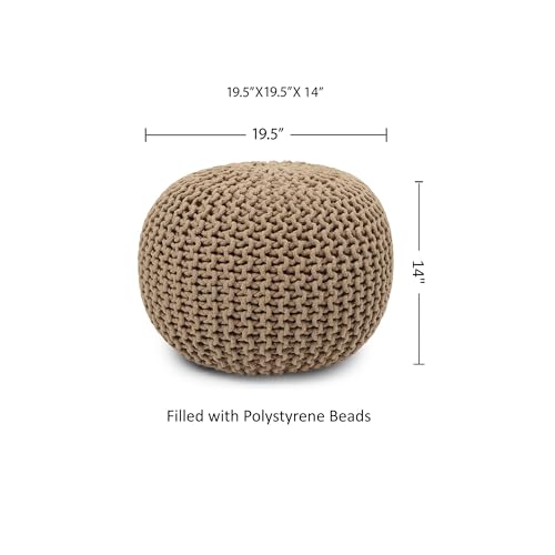 Round Pouf Ottoman