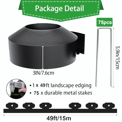 49Ft 3IN Landscape Edging