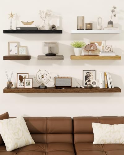 40" Floating Shelves for Wall (2 Count)