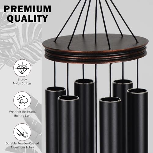 Large Wind Chimes for Outside Deep Tone