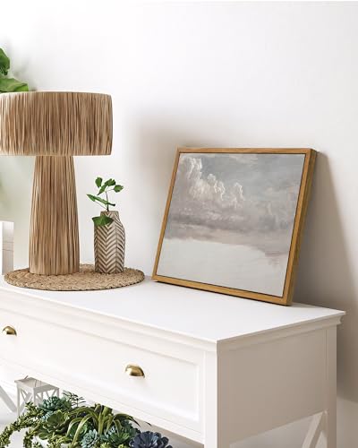 Framed Canvas Wall Art Vintage Decor