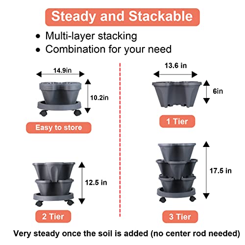 Vertical Planter Tower (2 Count)