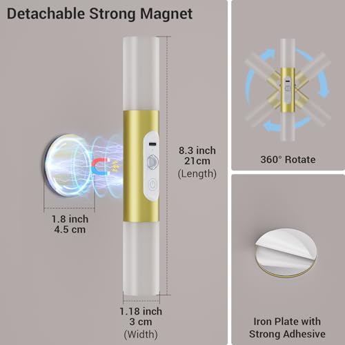 Motion Sensor Wall Lights with Remote