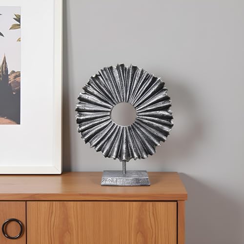 Modern Abstract Round Decorative Sculpture