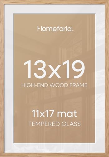 13x19 Natural Oak Picture Frame