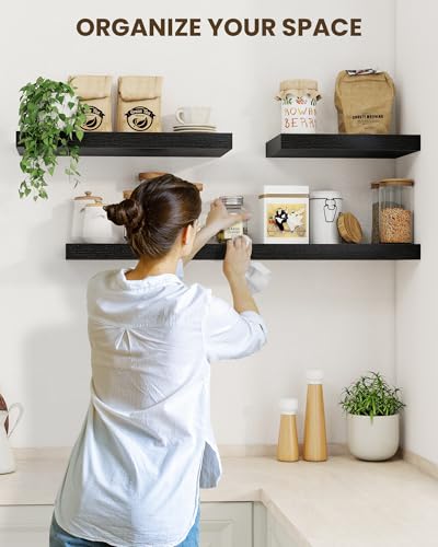 48" Floating Shelves for Wall (2 Count)