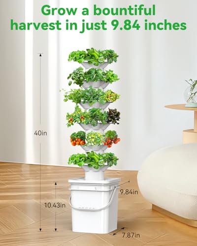 Vertical Hydroponics Growing System Kit