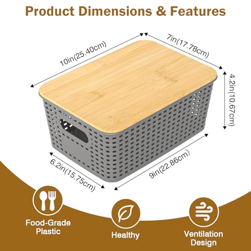 Stackable Storage Baskets (8 Count)