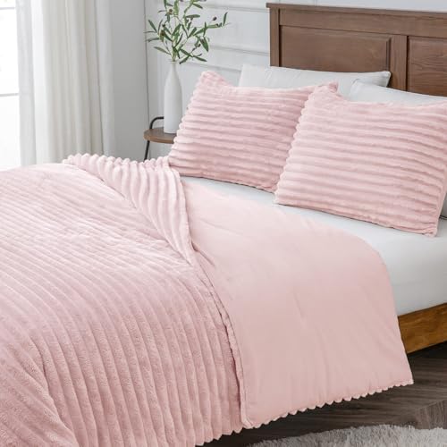 Fleece Full Comforter Set