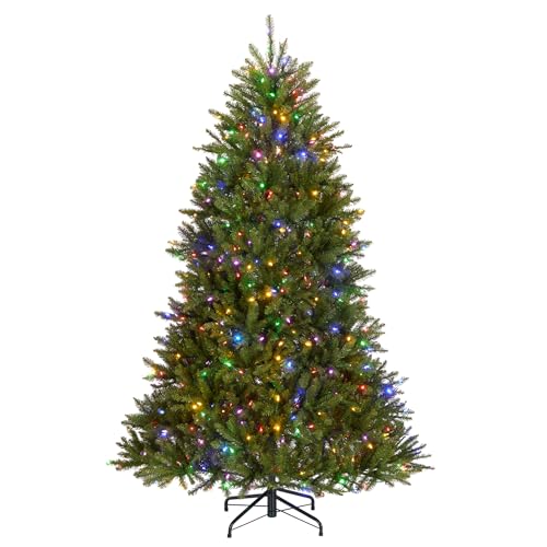 7ft Pre Lit Dunhill Fir Artificial Christmas Tree