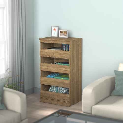 Modular Storage Unit with 4 Drawers