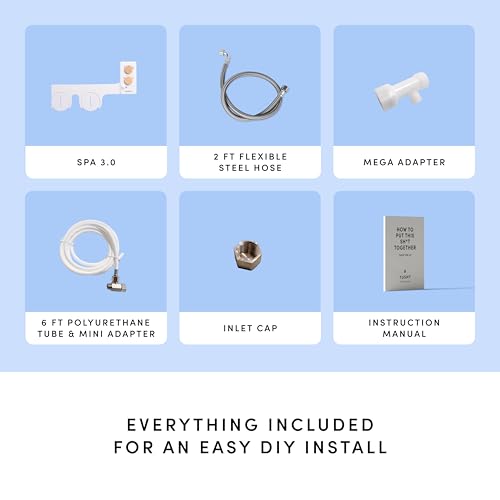 Spa 3.0 Cool to Warm Water Bidet Attachment