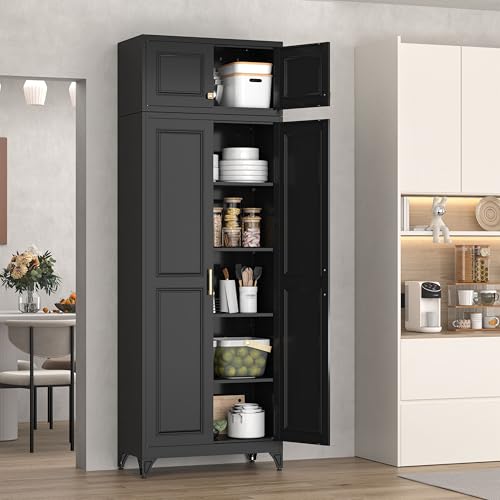 90" Tall Metal Storage Cabinet