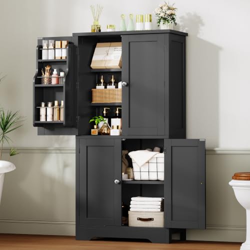 Pantry Cabinet with 4 Doors