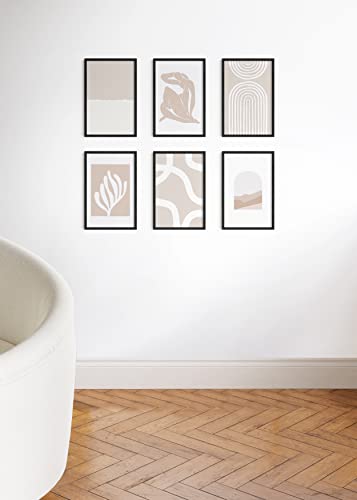 11x17 Black Oak Frame Set of 6 (6 Count)
